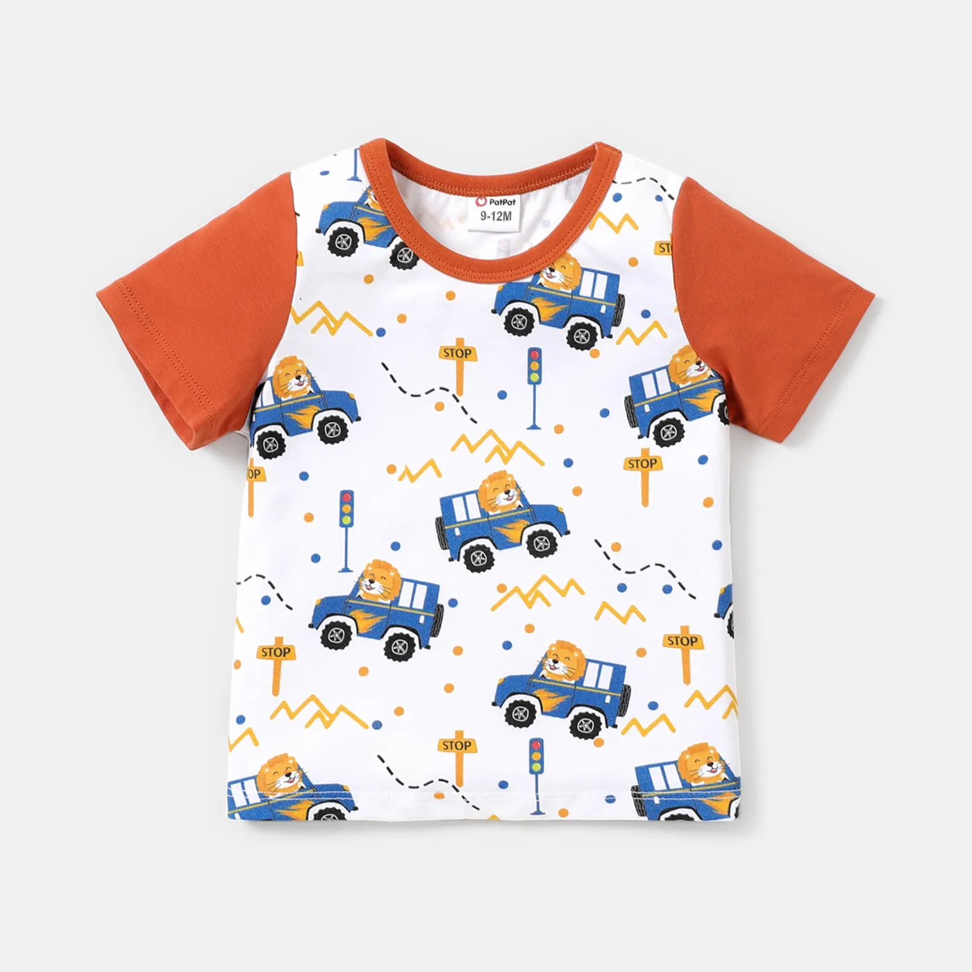 Bebé Menino Infantil Manga curta T-shirts  big image 1