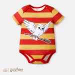 Harry Potter Baby Boy/Girl Short-sleeve Graphic Print Naia™ Romper Red