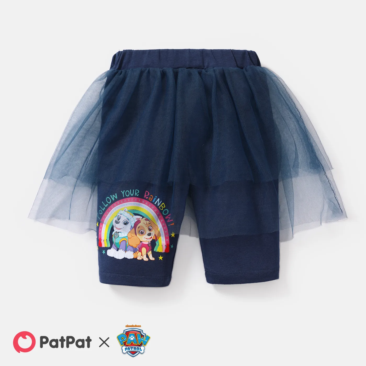 

PAW Patrol Toddler Girl Mesh Splice Elasticized Cotton Leggings