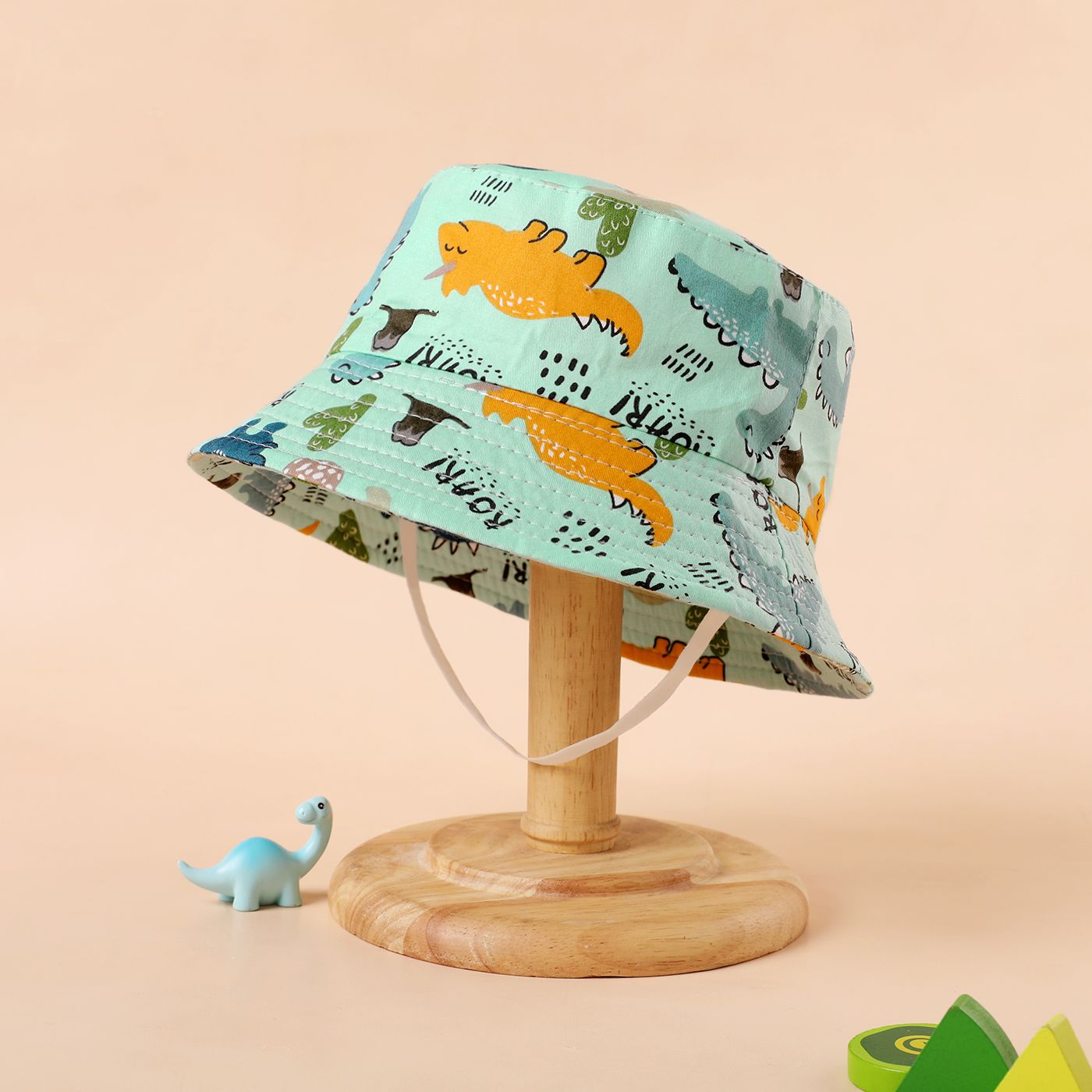 

Toddler / Kid Cartoon Dinosaur Print Bucket Hat