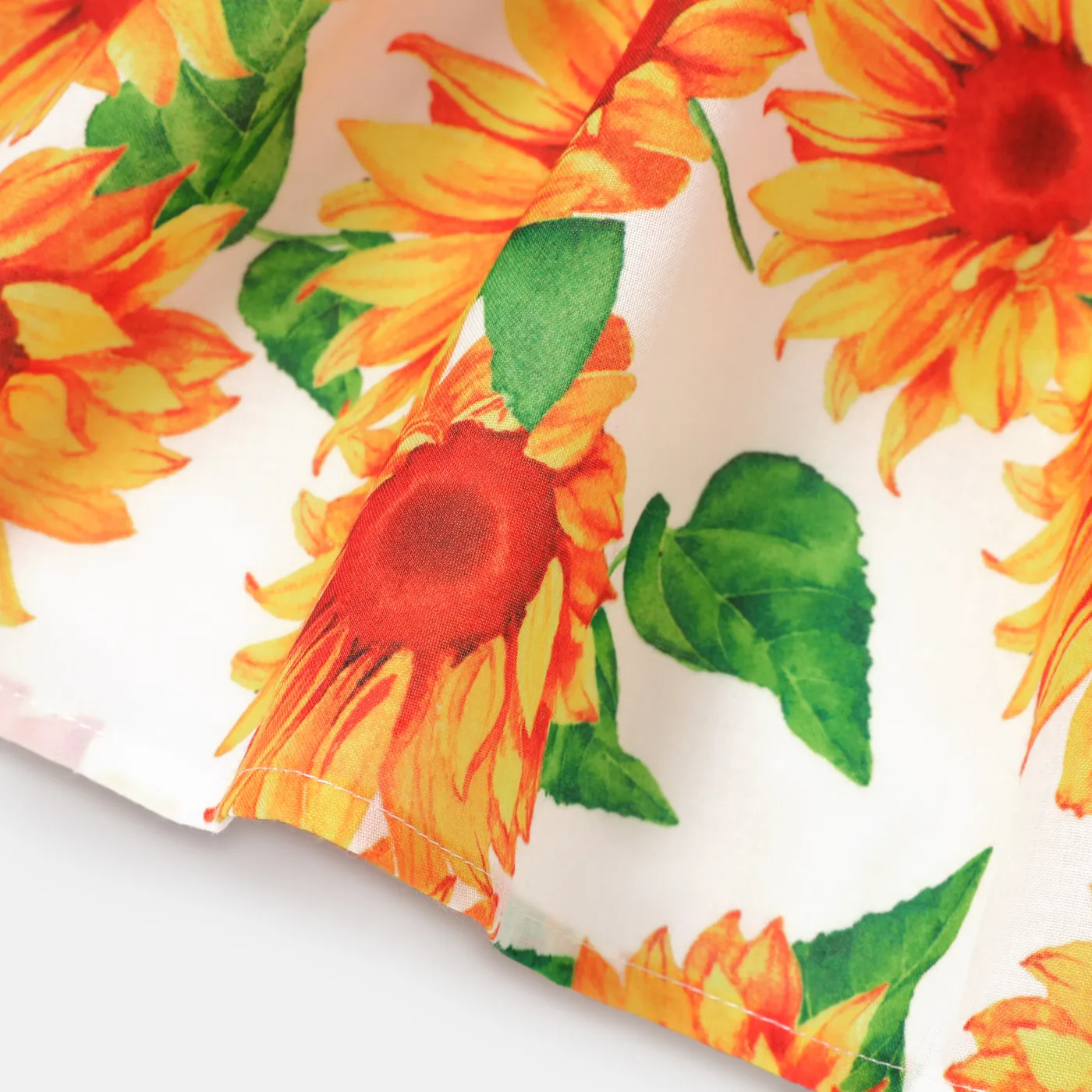 Bebé Extremidades franzidas Flor grande Bonito Sem mangas Vestidos Amarelo image 5