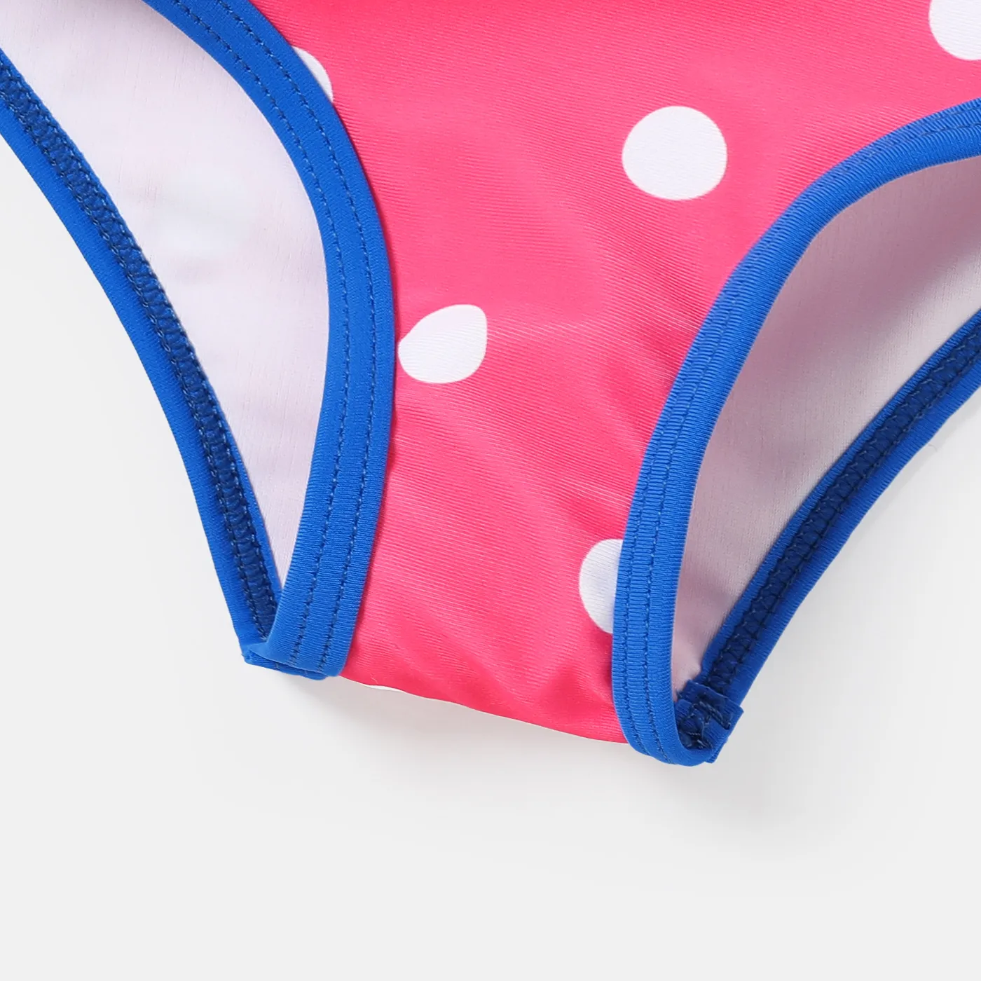 Baby Girl 3D Butterfly Design Polka Dots One-piece Swimsuit  image 5