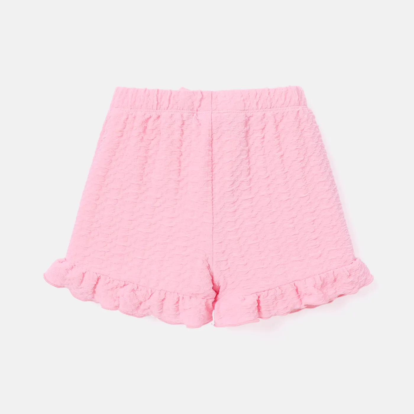 Bambino piccolo Ragazza Ipertattile Essenziale Pantaloncini Rosa image 2