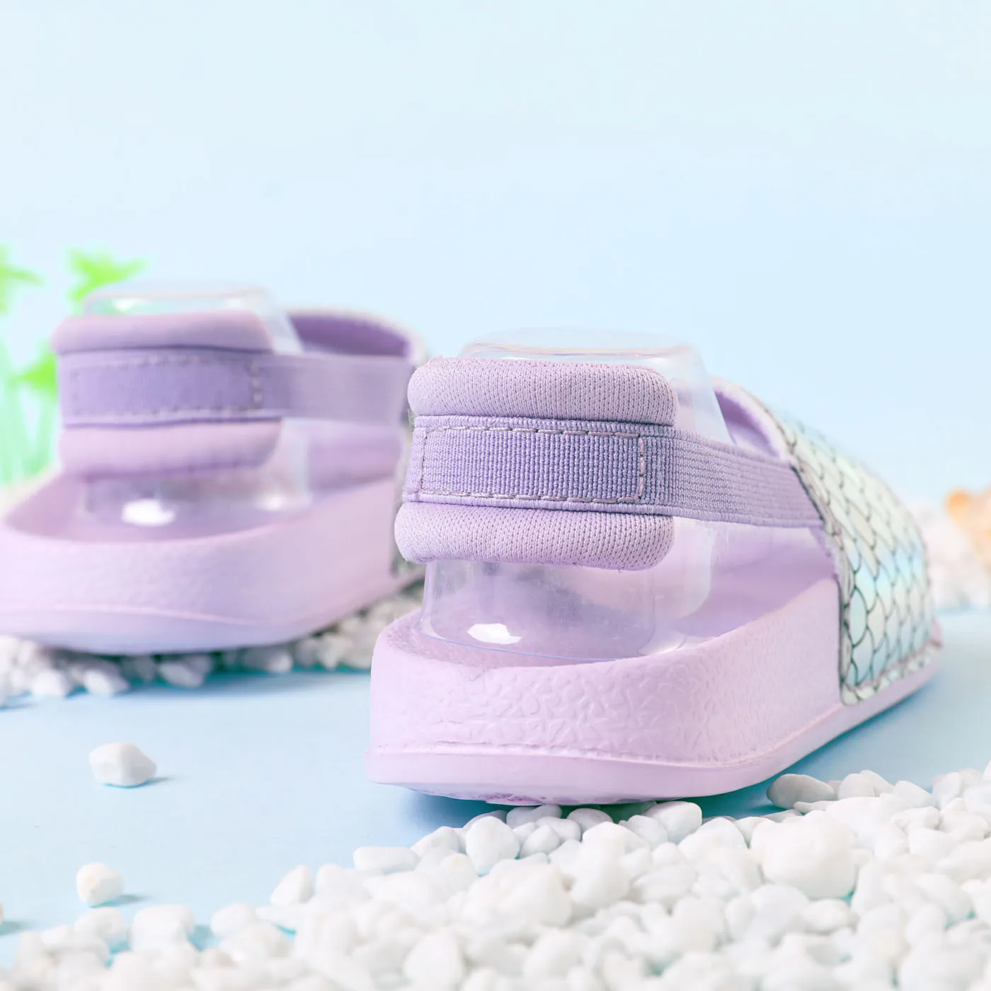 Toddler Mermaid Print Sandals  image 4