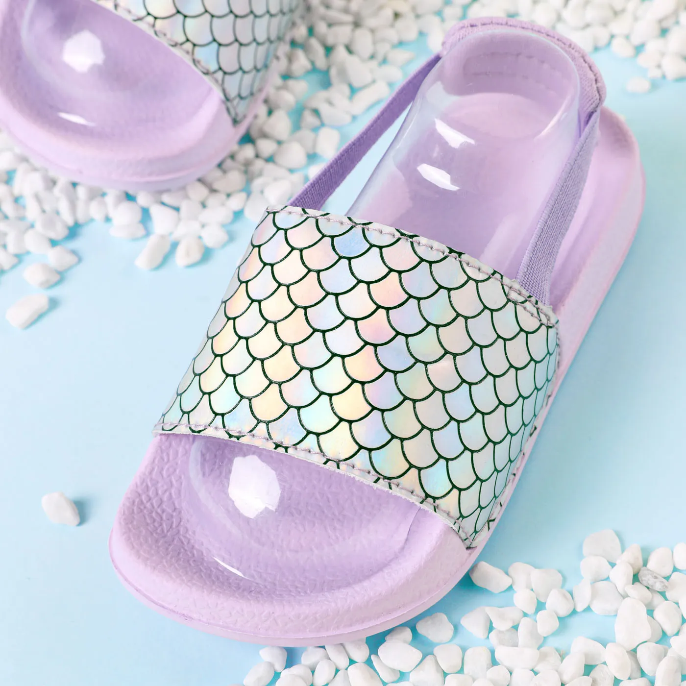 Toddler Mermaid Print Sandals  image 5