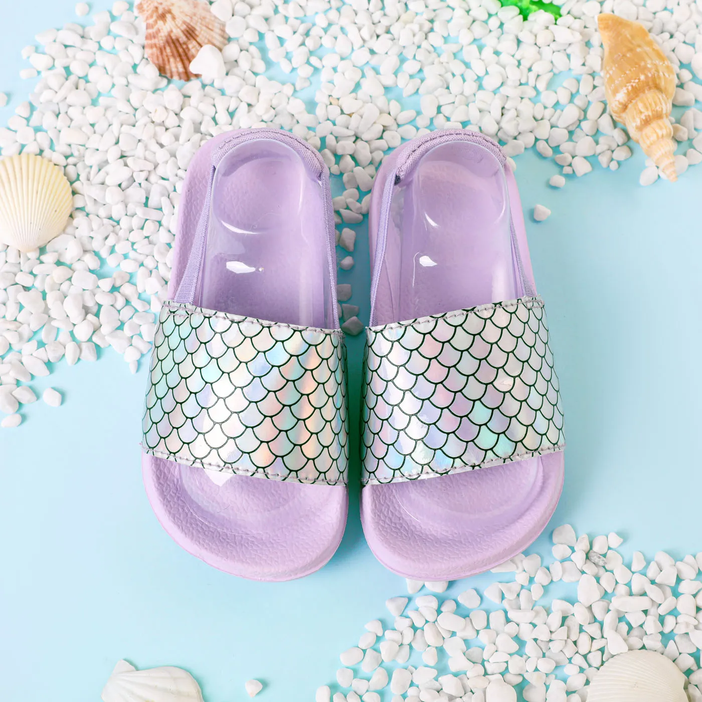 Toddler Mermaid Print Sandals  image 3