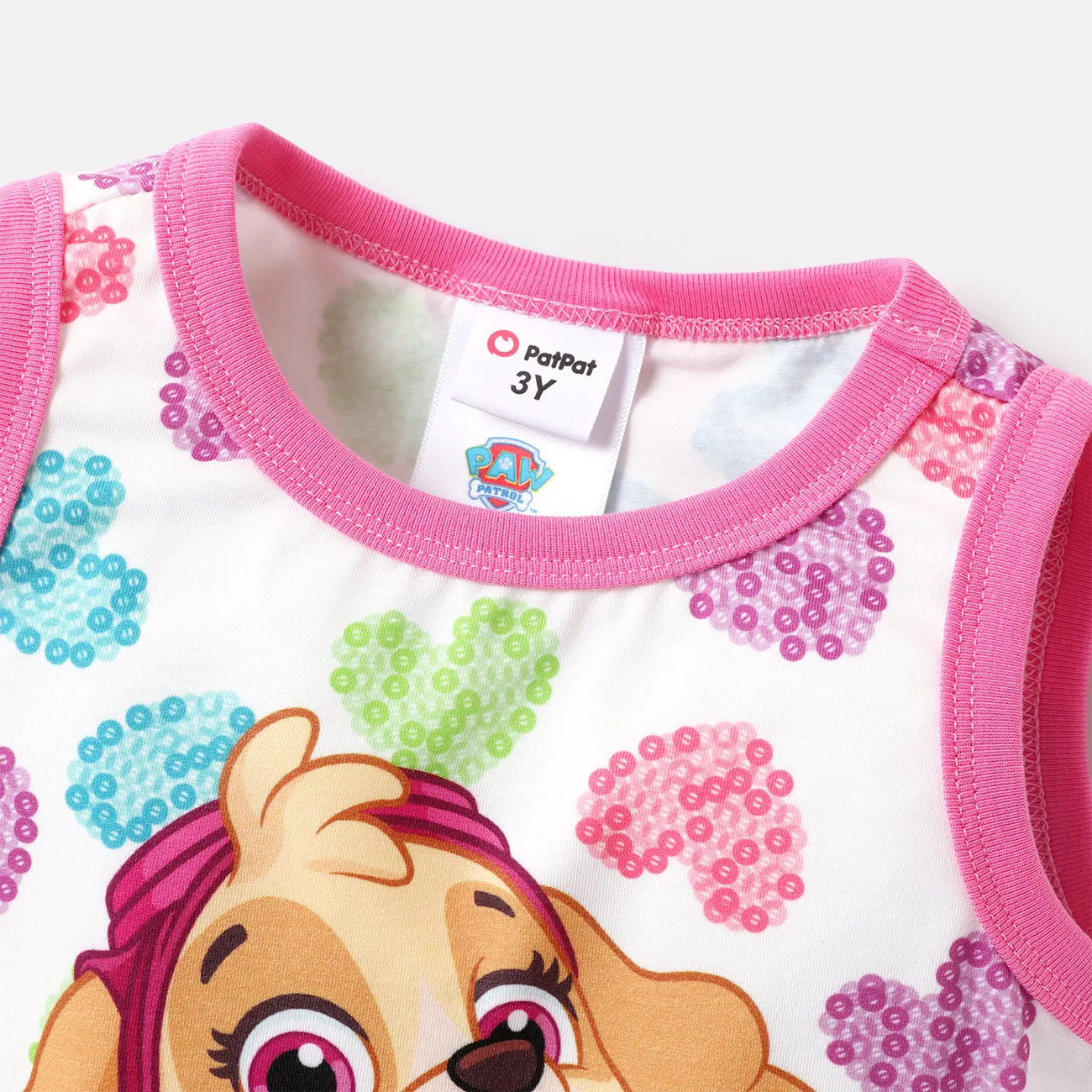 Helfer auf vier Pfoten Kleinkinder Mädchen Süß Hund Kleider Mehrfarbig big image 1