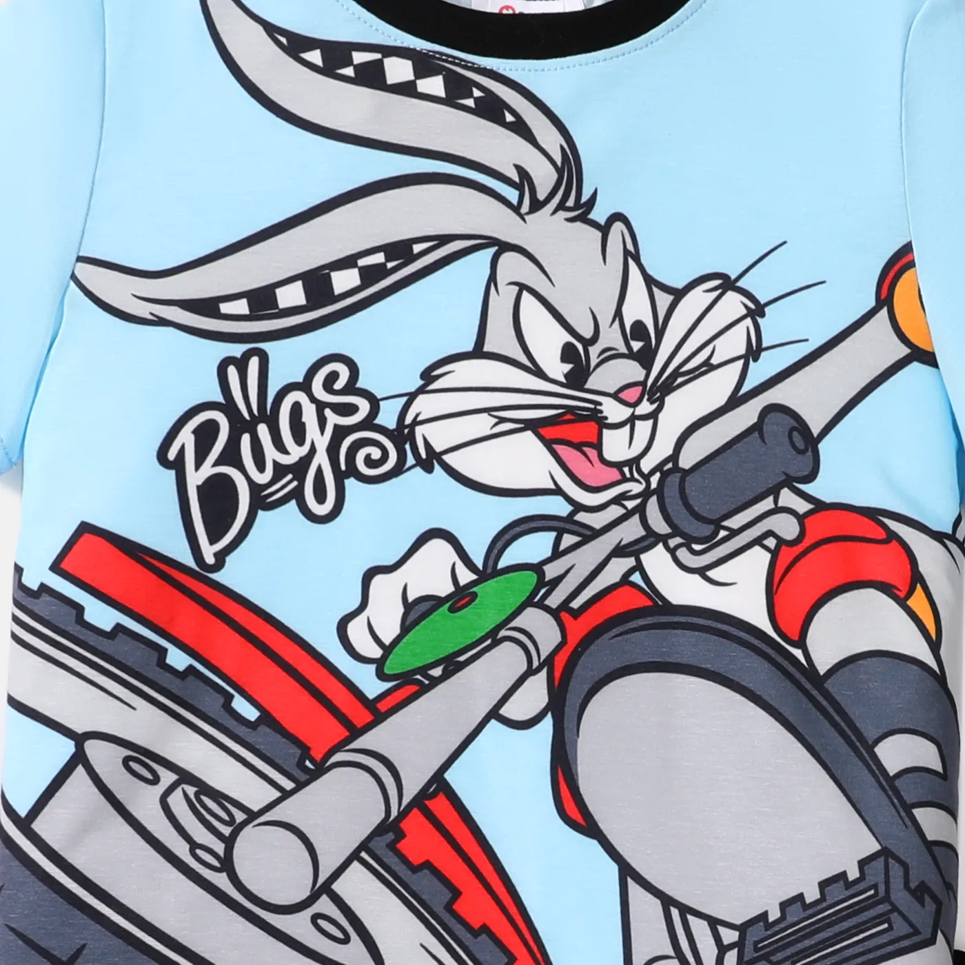 Looney Tunes قطعتان 4 - 14 سنة أطقم رجالي نقش حيوانات  image 2