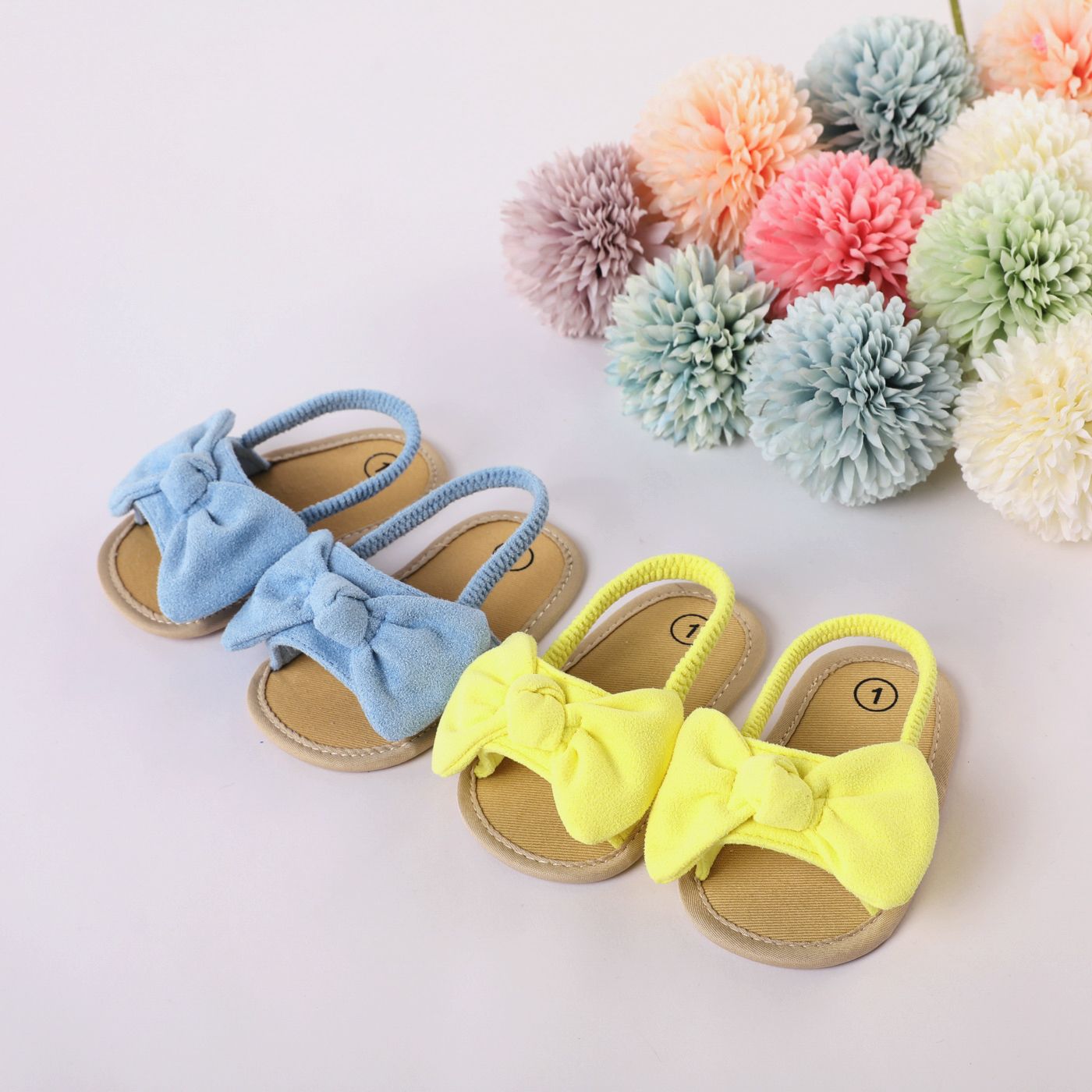 

Baby / Toddler Bow Decor Slingback Prewalker Shoes