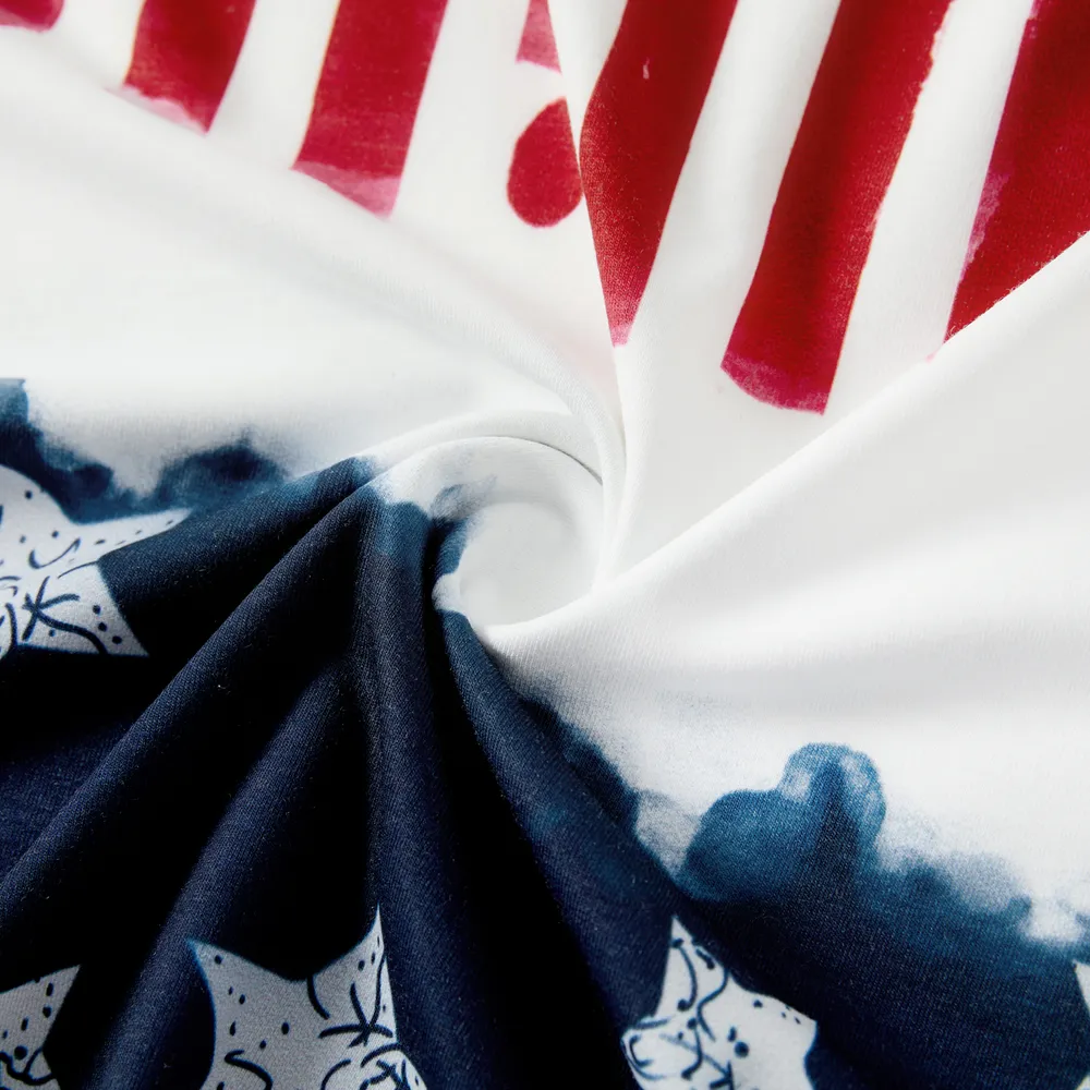 Independence Day Family Matching Allover Star Print Naia™ Cami Dresses and T-shirts Sets big image 18