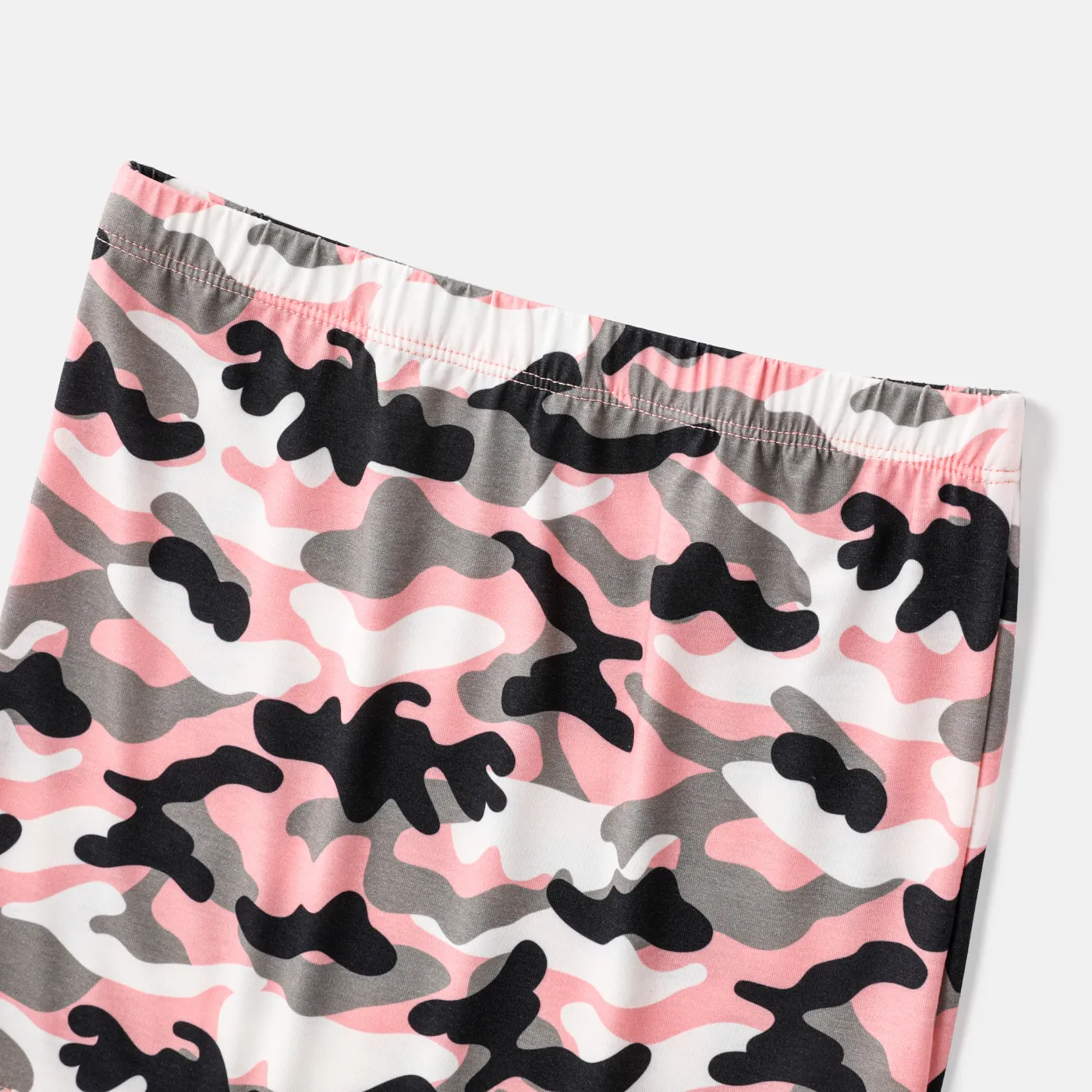 2pcs Kid Girl Naia Camouflage Sleeveless Top and Skirt Set Camouflage image 5