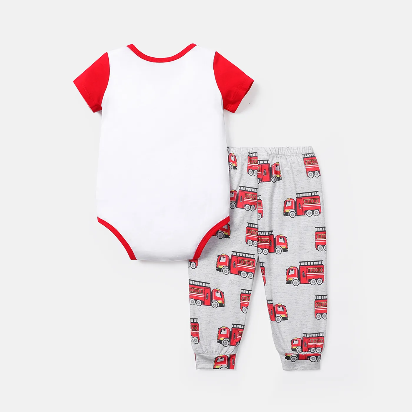 2 unidades Bebé Menino Infantil Manga comprida Conjunto para bebé  image 2