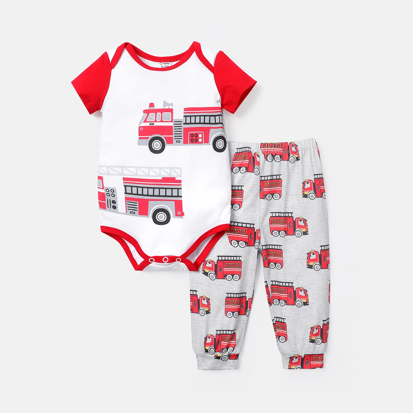 2 unidades Bebé Menino Infantil Manga comprida Conjunto para bebé  big image 1