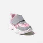 Toddler / Kid Heart Pattern Glitter Velcro Sneakers  image 3