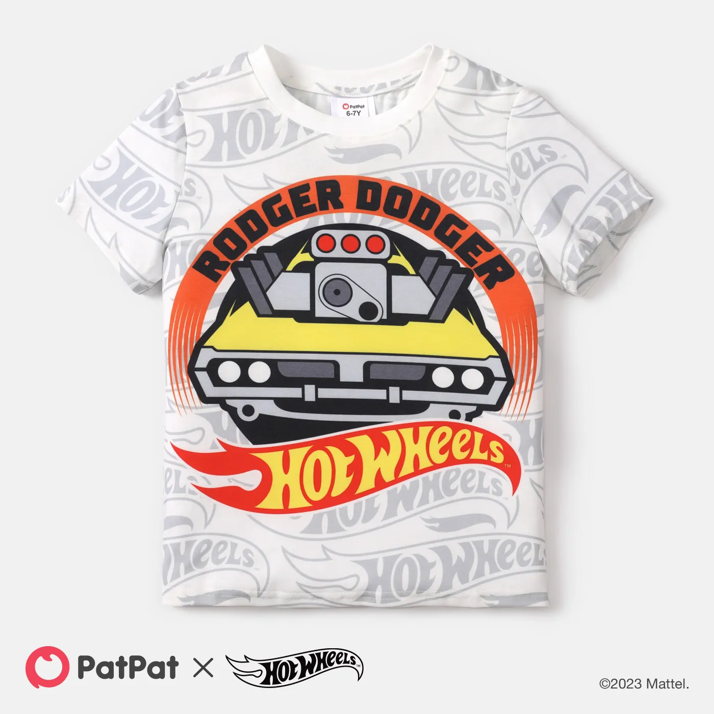 Hot Wheels Criança Menino Veículos Manga curta T-shirts  big image 1