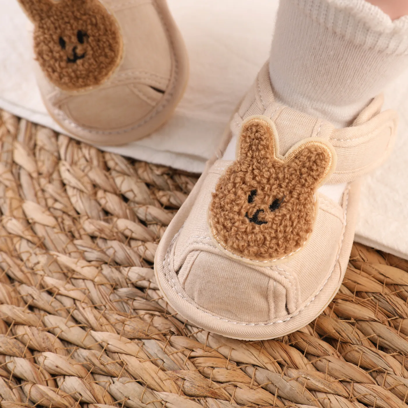 Bebé Unissexo Infantil Estampado animal Calçado para bebé Cor de Caqui image 3
