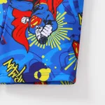 بدلة سباحة للأولاد الصغار من Justice league من قطعتين بأكمام قصيرة ولباس جذوع  image 5