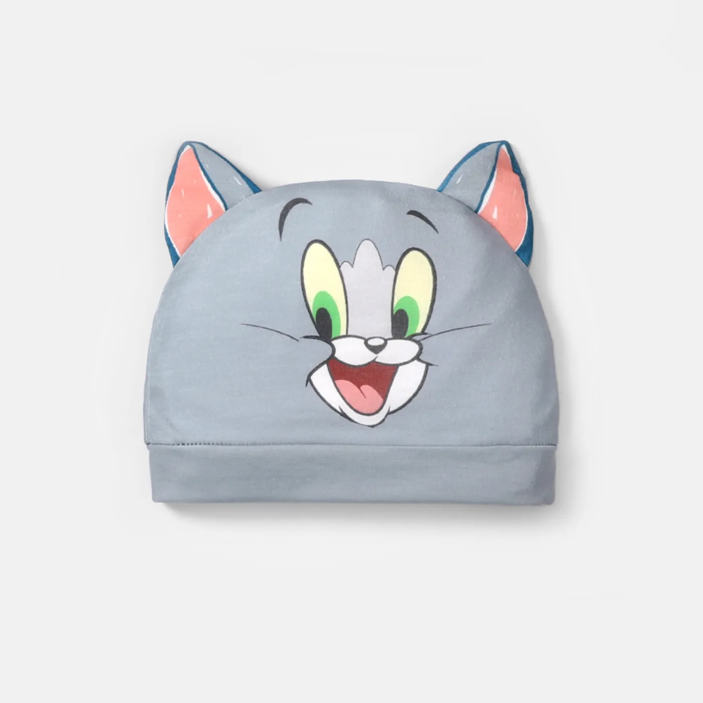 Tom and Jerry قطعة واحدة مواليد رجالي كم قصير مجسَّم نقش حيوانات اللون الرمادي image 4