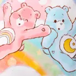Care Bears Baby Boy/Girl Short-sleeve Bear Print Jumpsuit  image 3