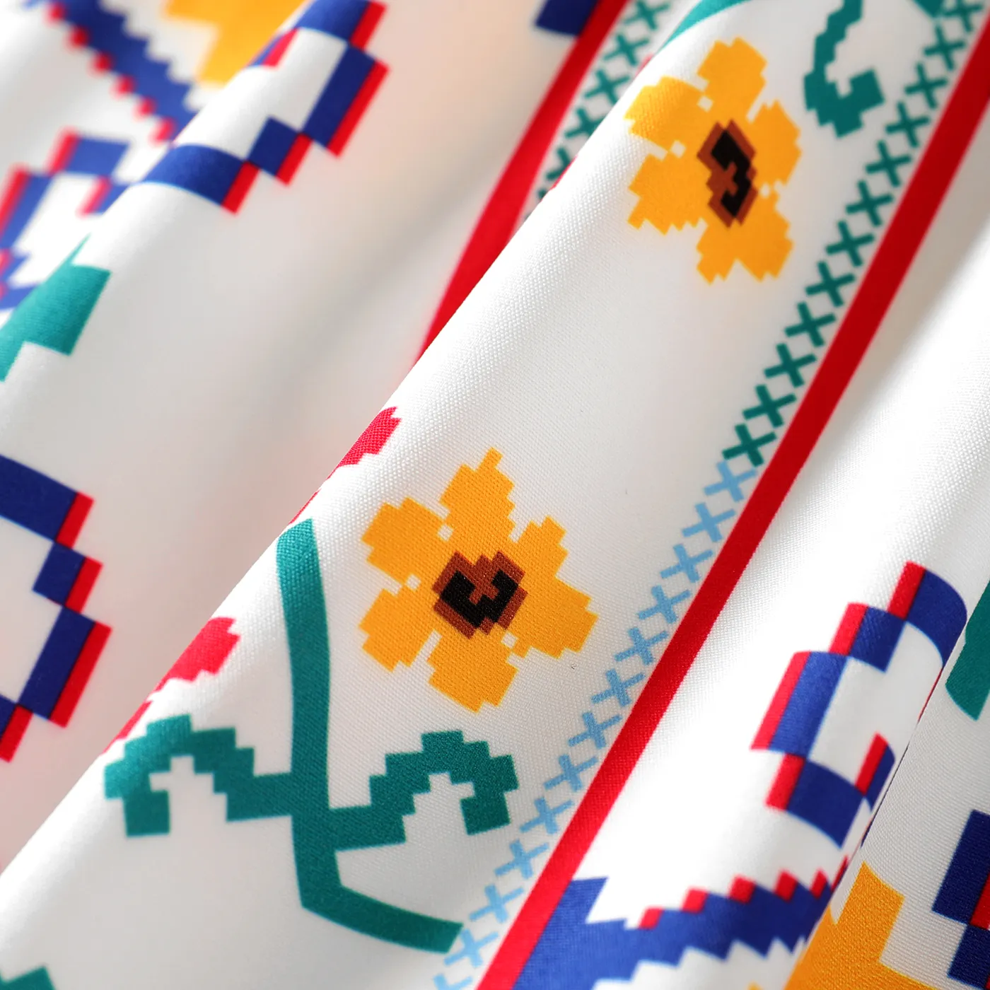 فساتين 4 - 14 سنة حريمي غُرز سموك  image 3