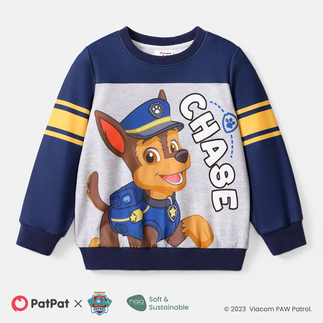 Pullover Girl/Boy Print Only PatPat $9.74 Toddler Sweatshirt US Naia™ Patrol PAW Character Mobile