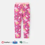 Peppa Pig Toddler Girl Naia Rainbow Print Elasticized Leggings Pink