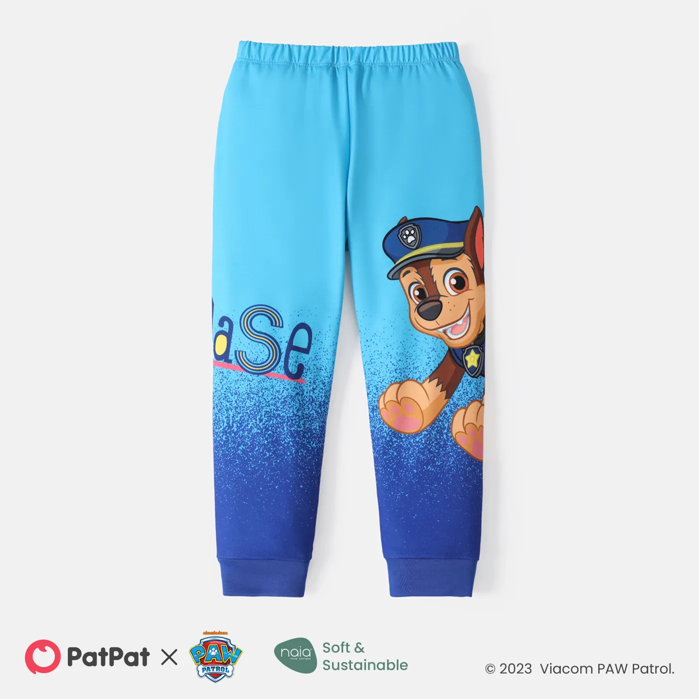 PAW Patrol Toddler Boy/Girl Naia Colorblock Elasticized Pants Sky blue