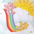 Care Bears Baby Boy/Girl Cotton Flutter-sleeve Bear Print Romper  image 3