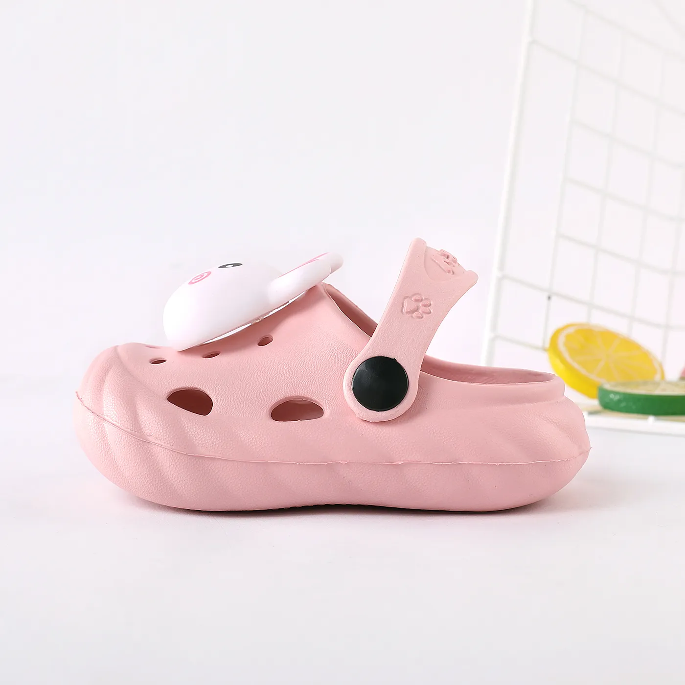 Toddler / Kid Cartoon Rabbit Clogs Pink image 5