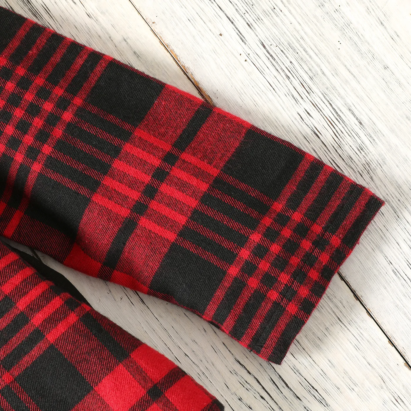 Kid Boy Plaid Panel Patch Pocket Long-sleeve Zip Up Hoodie  image 5