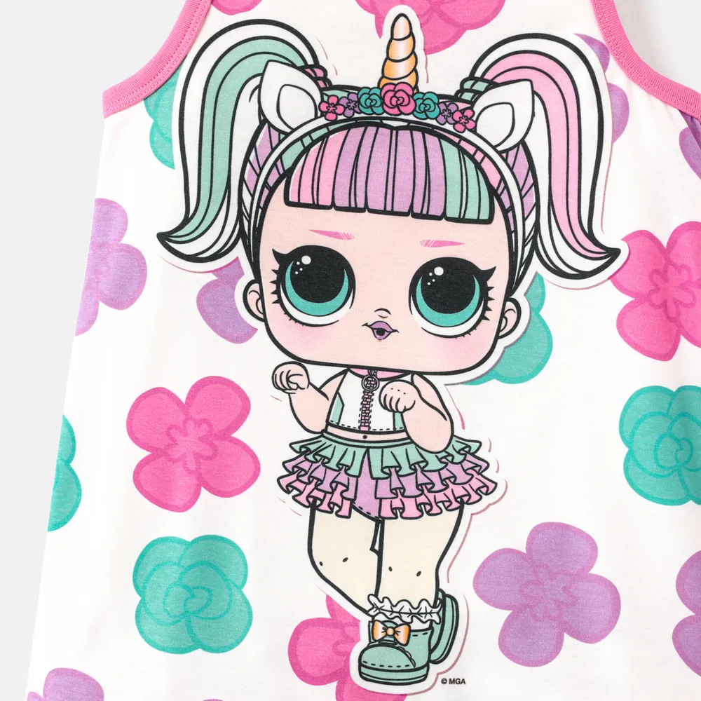 L.O.L. SURPRISE! Toddler/Kid Girl Colorblock Sleeveless Dress big image 2