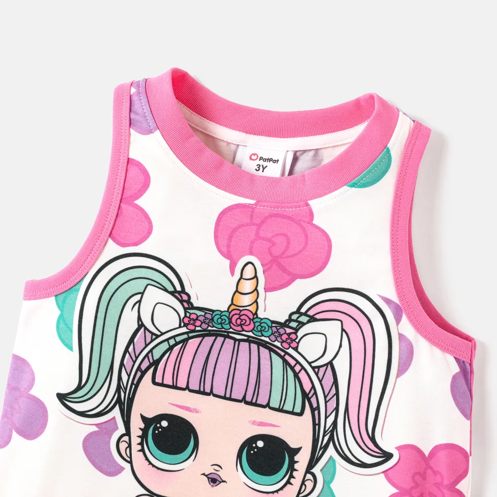 L.O.L. SURPRISE! Toddler/Kid Girl Colorblock Sleeveless Dress big image 3