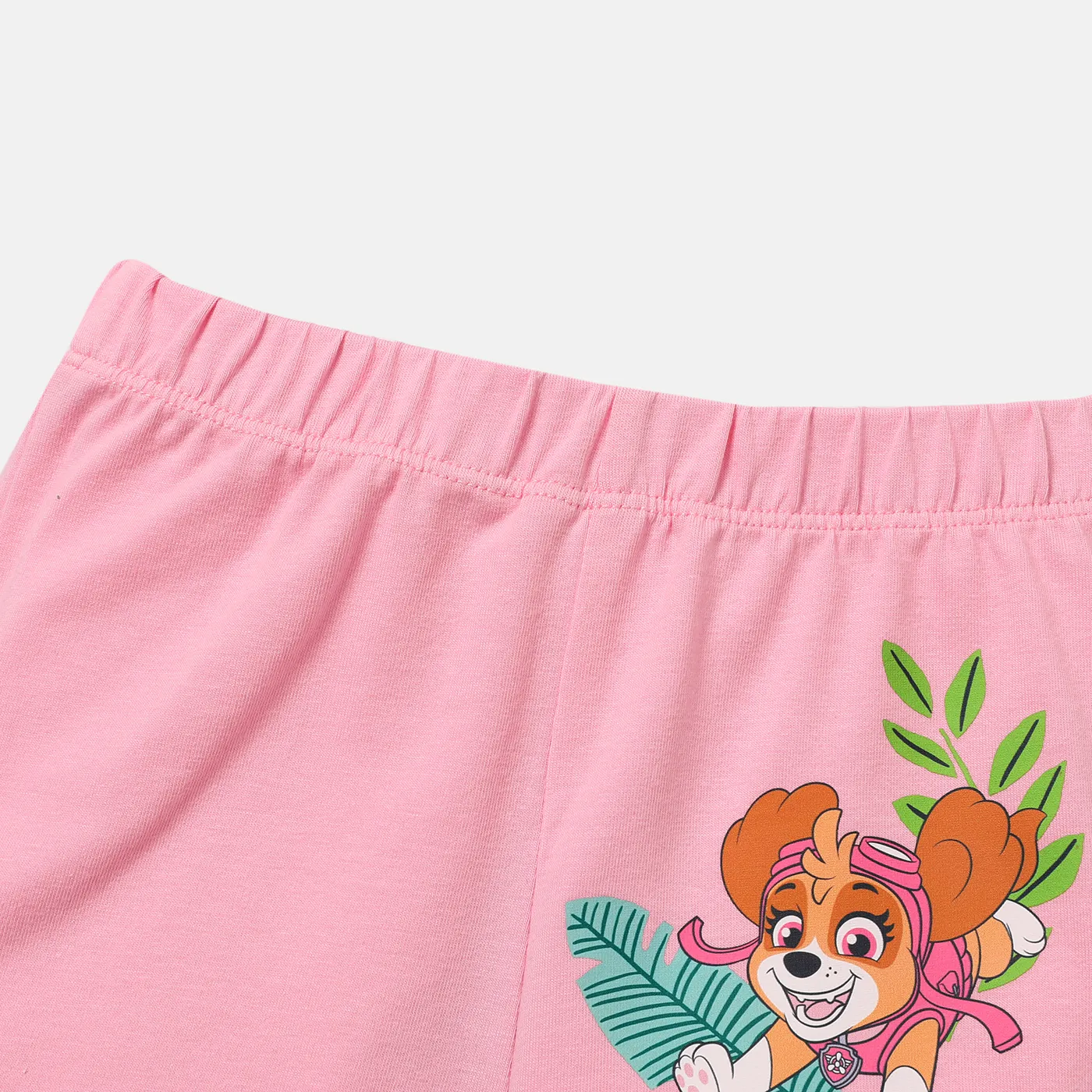 PAW Patrol Toddler Girl 2pcs Cotton Floral Print Smocked Camisole and Shorts Set  image 4
