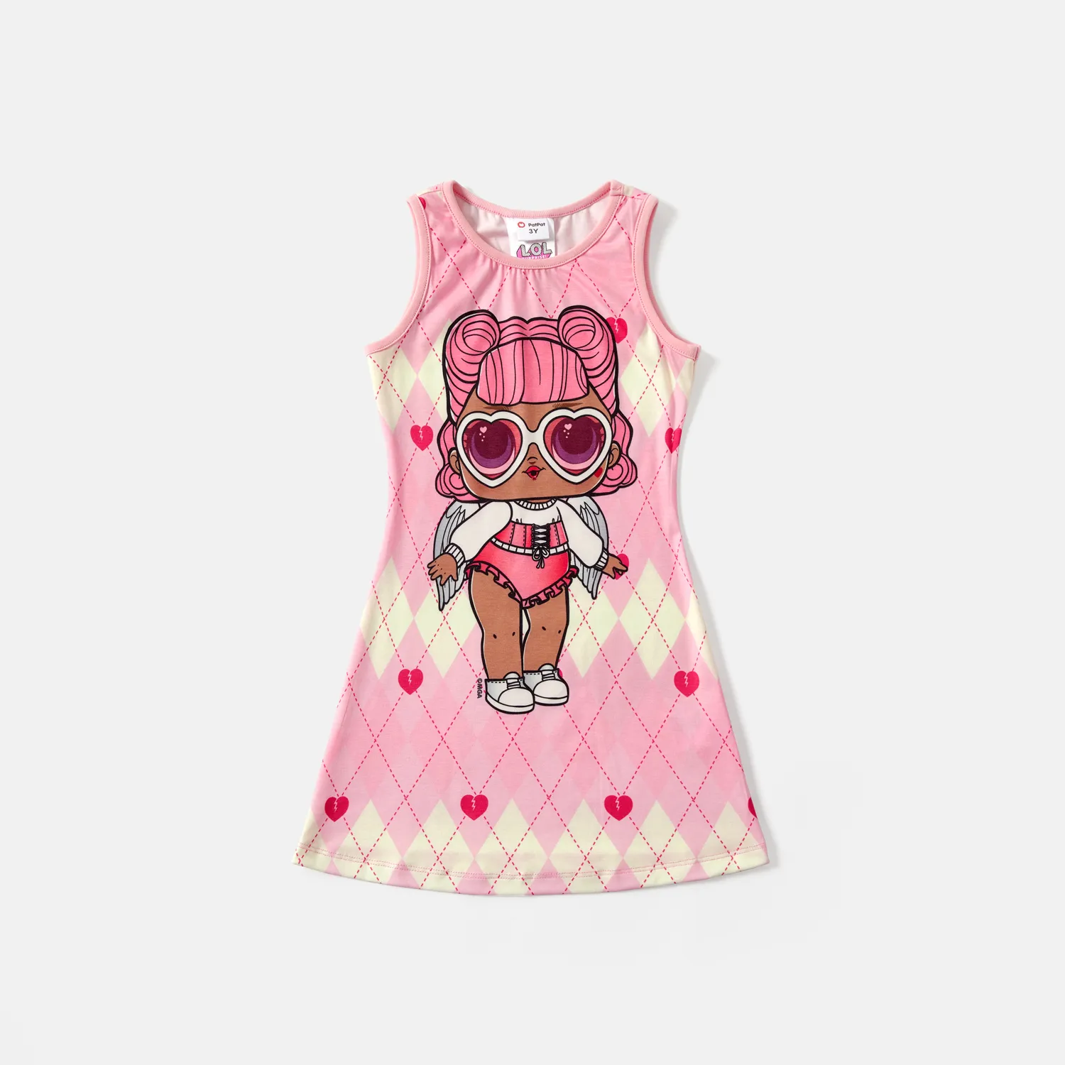 LOL Surprise Sem mangas Vestidos Mãe e eu  image 6