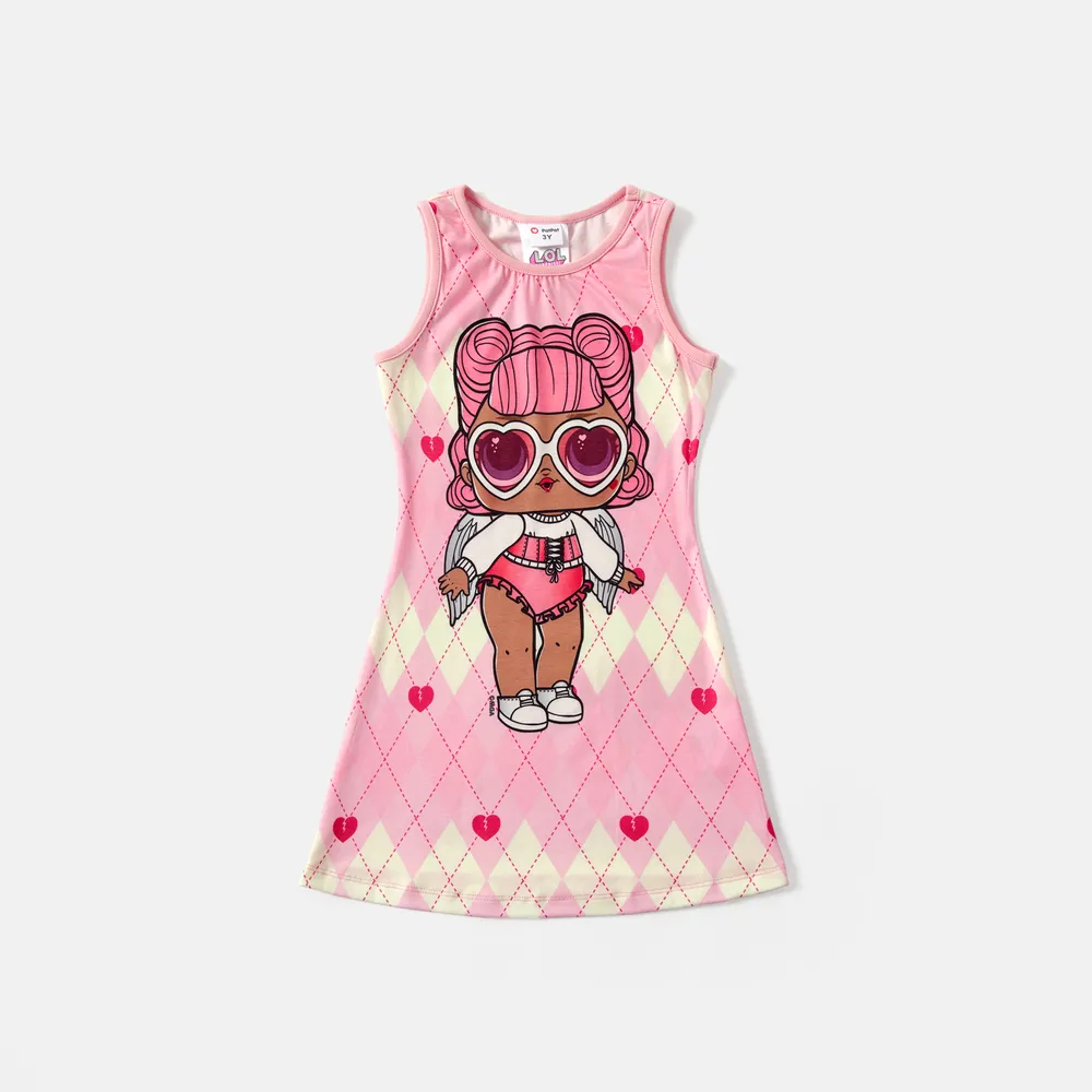 LOL Surprise Mommy and Me Figure Graphic Naia™ Tank Dresses  big image 6