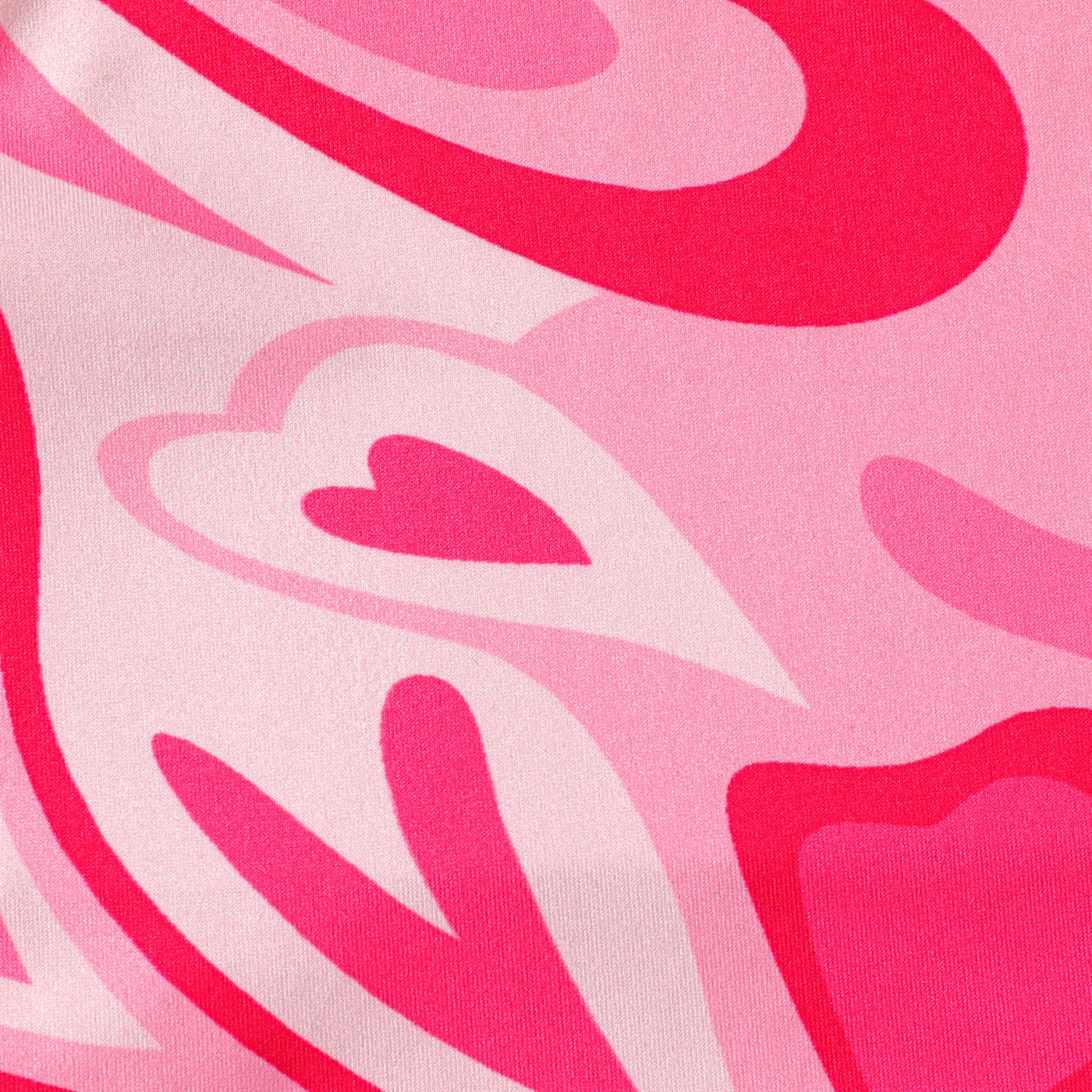 Kid Girl Heart Print Tank Top  image 4