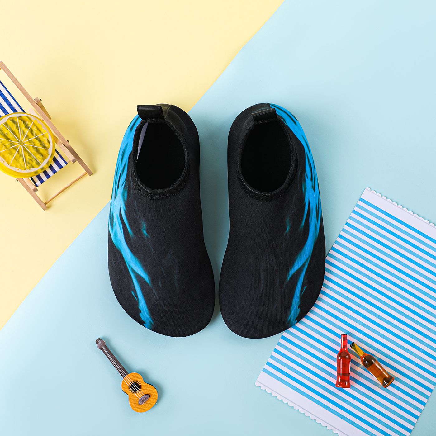 

Toddler/Kid Non-slip Anti-cut Soft Sole Print Water Shoes