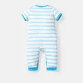 The Smurfs Baby Boy/Girl Graphic Print Striped Short-sleeve Naia™ Jumpsuit  image 5