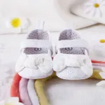 Baby/Toddler Bowknot Decor Textured Solid Shoes  image 3