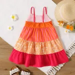 Toddler Girl Colorblock Tiered Slip Dress  image 2