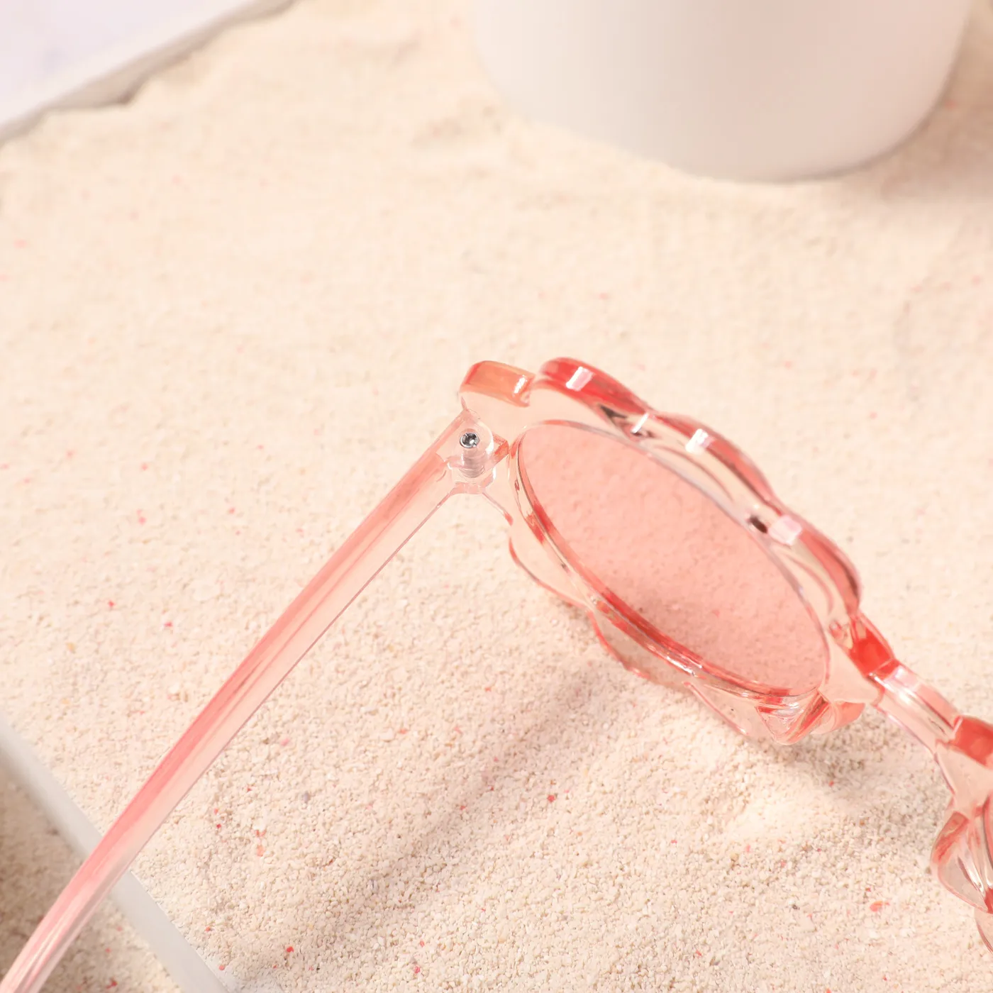 Kids Flower Frame Decorative Glasses (With Glasses Case)  image 3