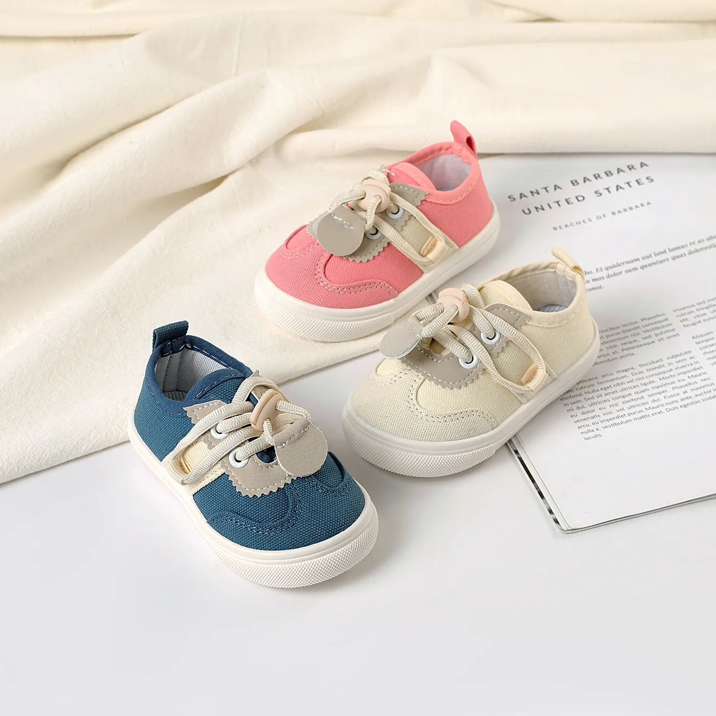 Toddler/Kid Soft Sole Lace-up Front Casual Shoes  image 2