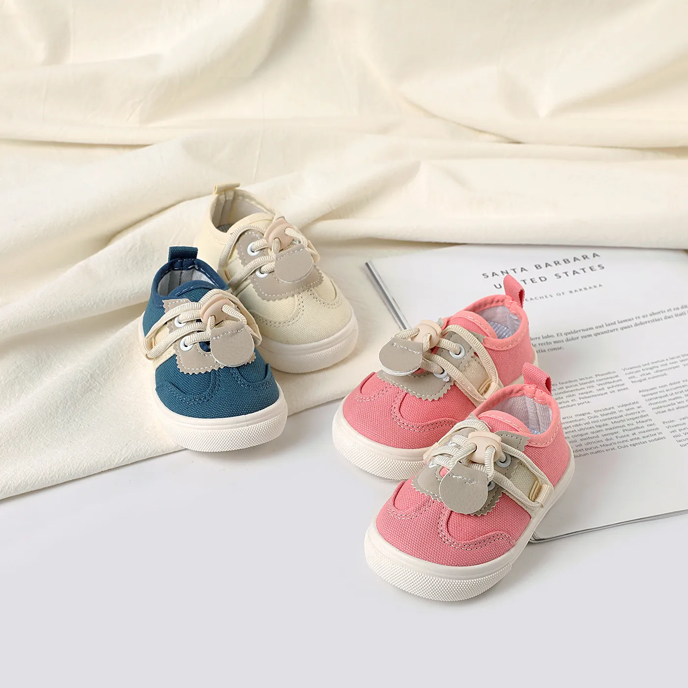Toddler/Kid Soft Sole Lace-up Front Casual Shoes  image 3