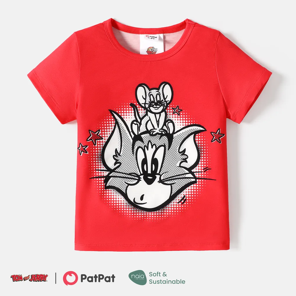 Tom and Jerry Family Matching Short-sleeve Graphic Print Naia™ Tee  big image 8