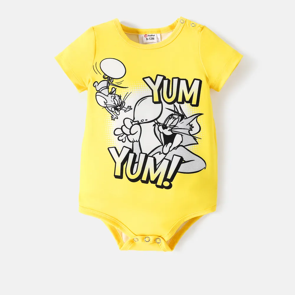 Tom and Jerry Family Matching Short-sleeve Graphic Print Naia™ Tee big image 5