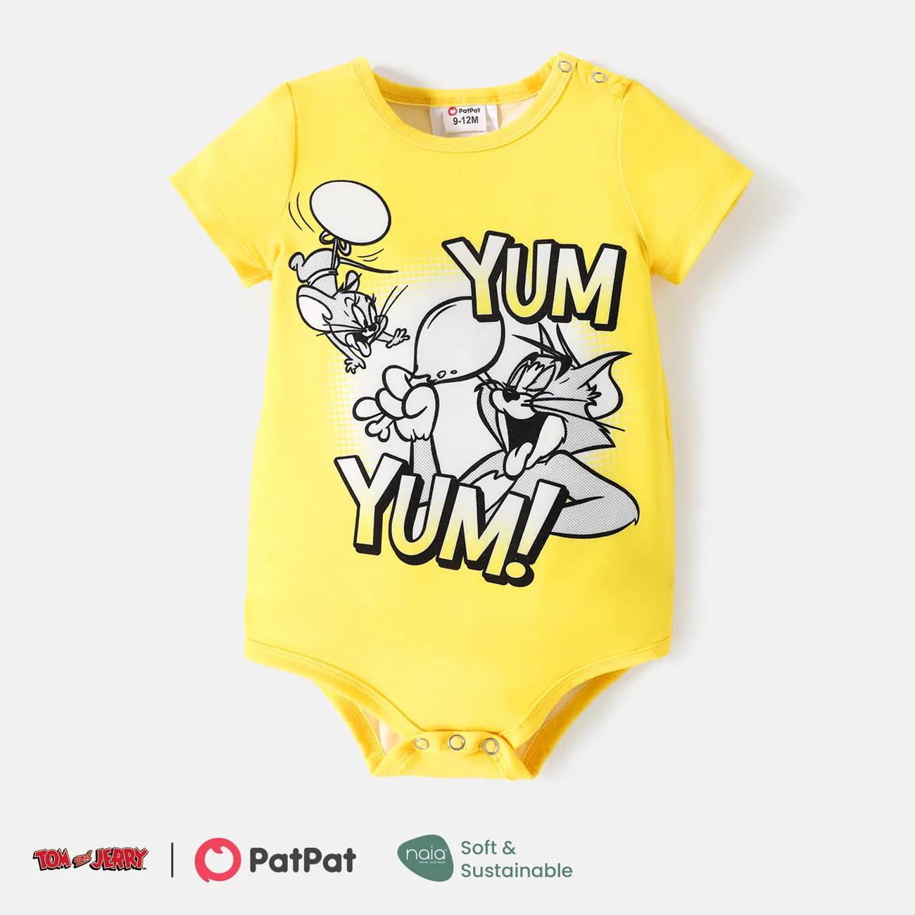 Tom and Jerry Family Matching Short-sleeve Graphic Print Naia™ Tee big image 1