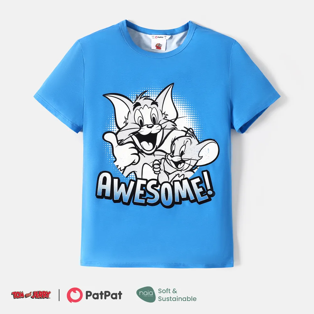 Tom and Jerry Family Matching Short-sleeve Graphic Print Naia™ Tee big image 17