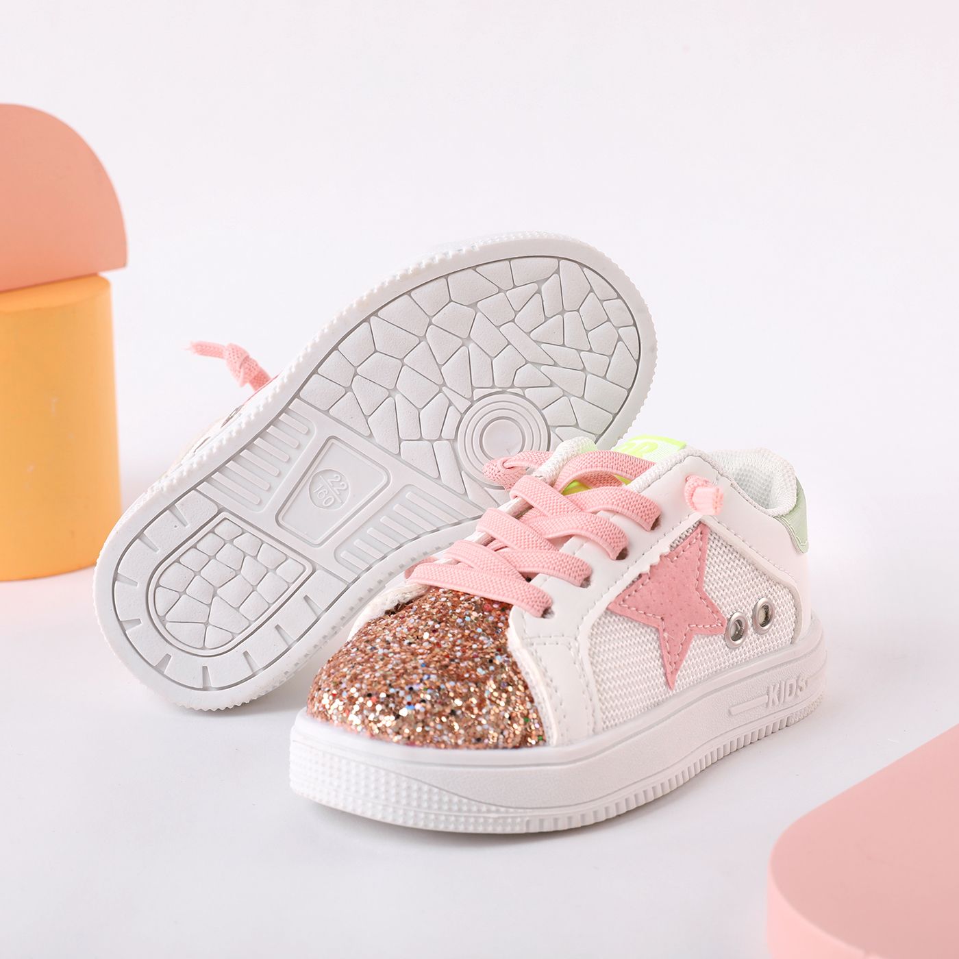 

Toddler Sequin Star Pattern Sport Shoes