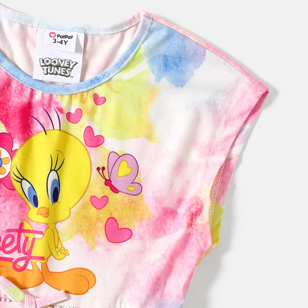 Looney Tunes Mommy and Me Short-sleeve Tie Dyed Naia™ Dresses big image 7