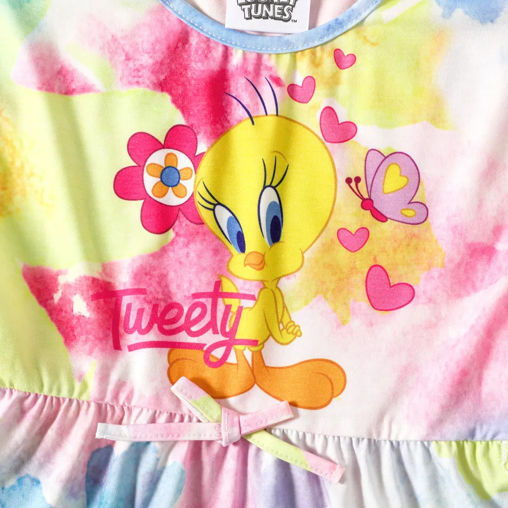 Looney Tunes Mommy and Me Short-sleeve Tie Dyed Naia™ Dresses big image 6